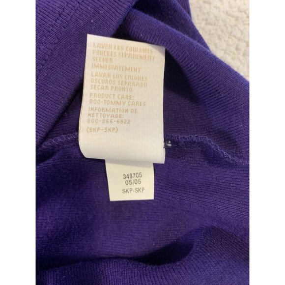 Tommy Hilfiger Purple T-shirt Women’s Small - Picture 8 of 8